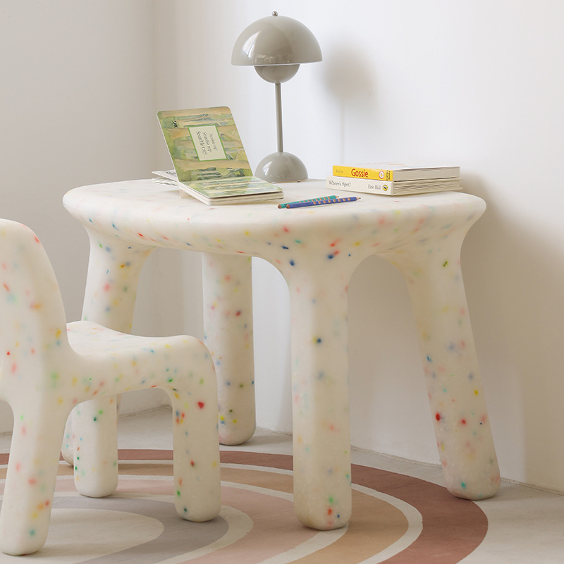 Kids Outdoor Furniture Set - Zestaw stołu i krzeseł do nauki