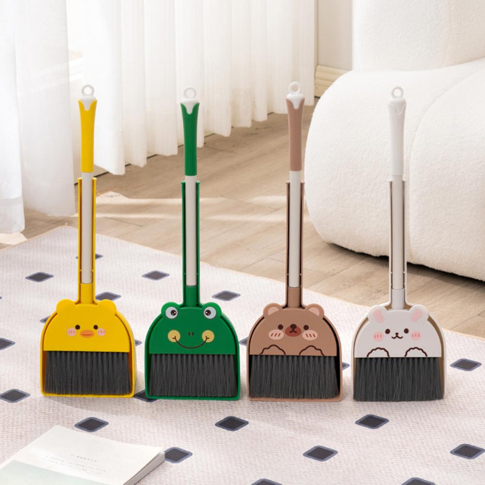 Kids Outdoor Broom - 54cm Zestaw miotły i szufelki dla