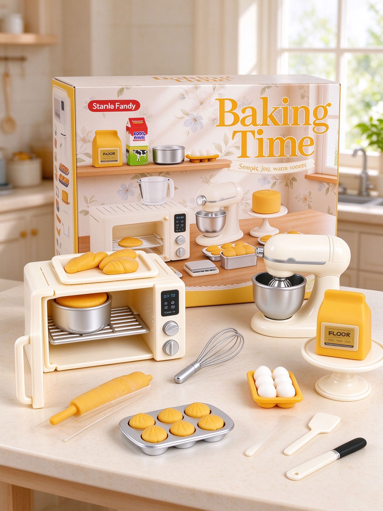 Kids Outdoor Kitchen Accessories - Zestaw zabawek do odgrywania ról: mini