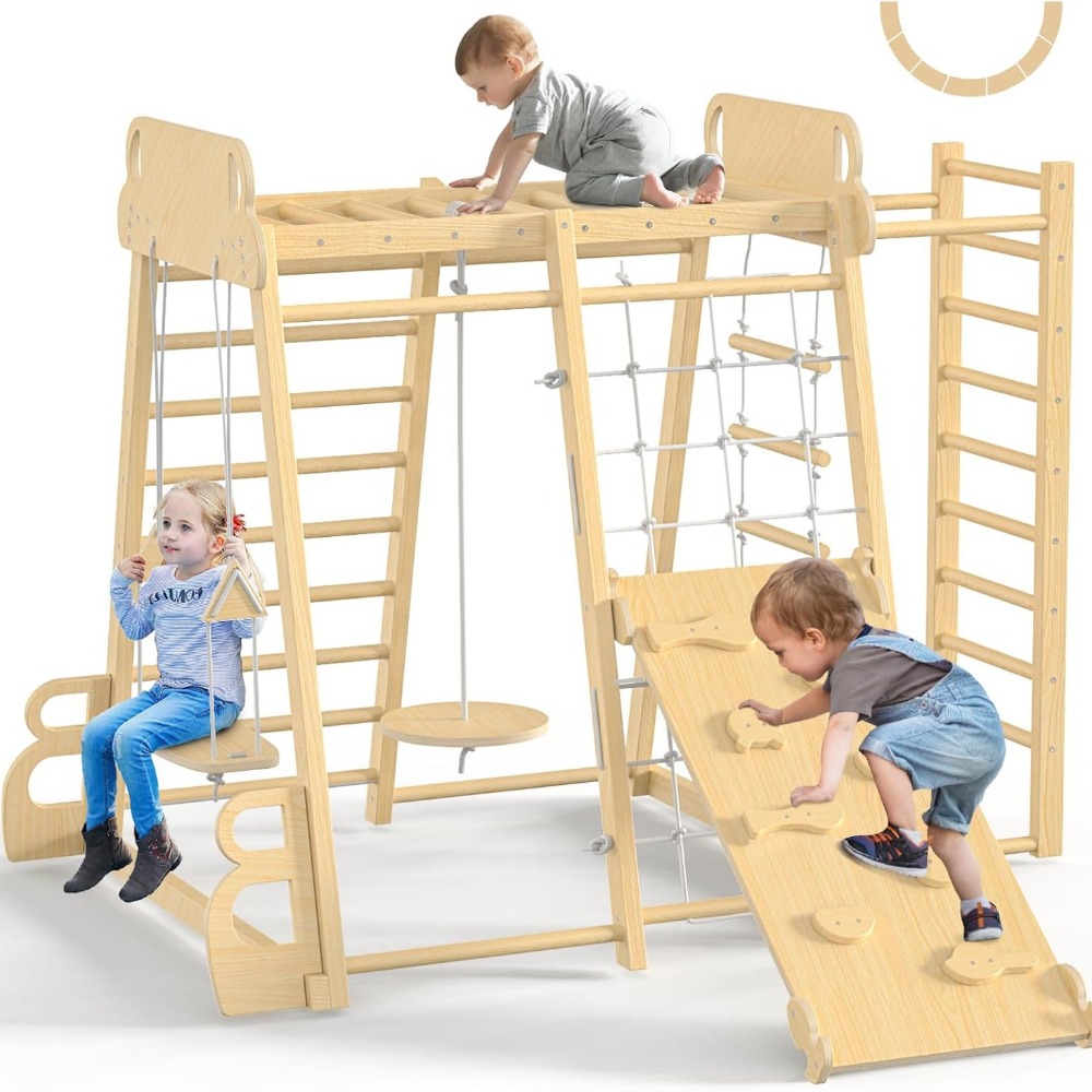 Wewnętrzna plac zabaw typu jun – Kids Outdoor Climbing Frame recenzja i cena