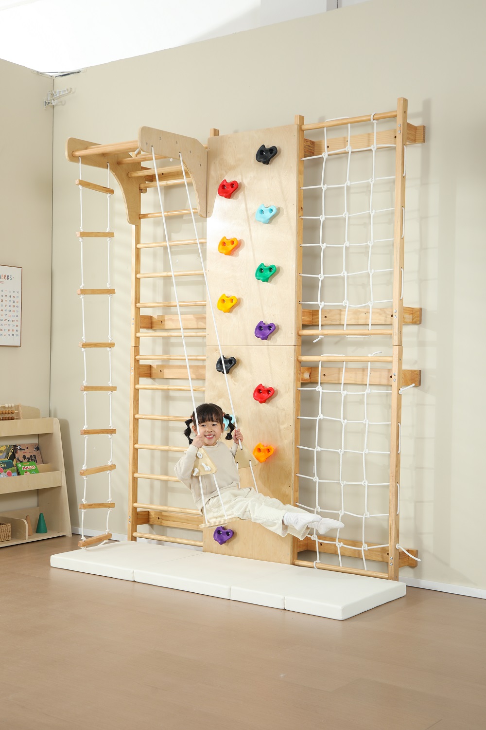 9 w 1 – zestaw do zabawy wspin – Kids Outdoor Climbing Frame recenzja i cena