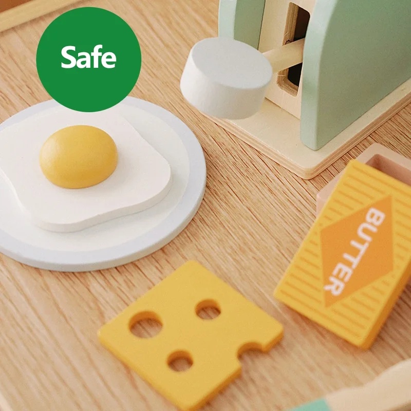 Drewniany Toster Zabawka Symul – Kids Outdoor Kitchen Accessories recenzja i cena