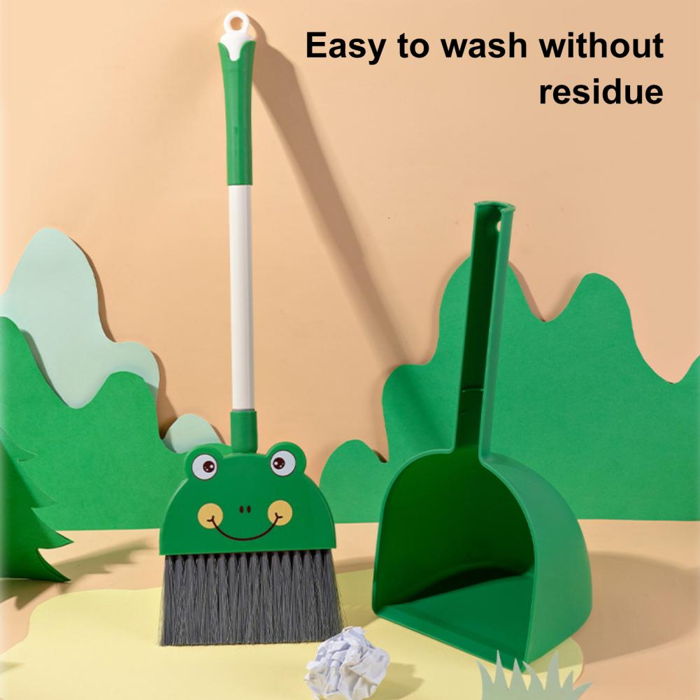 54cm Zestaw miotły i szufelki  – Kids Outdoor Broom recenzja i cena