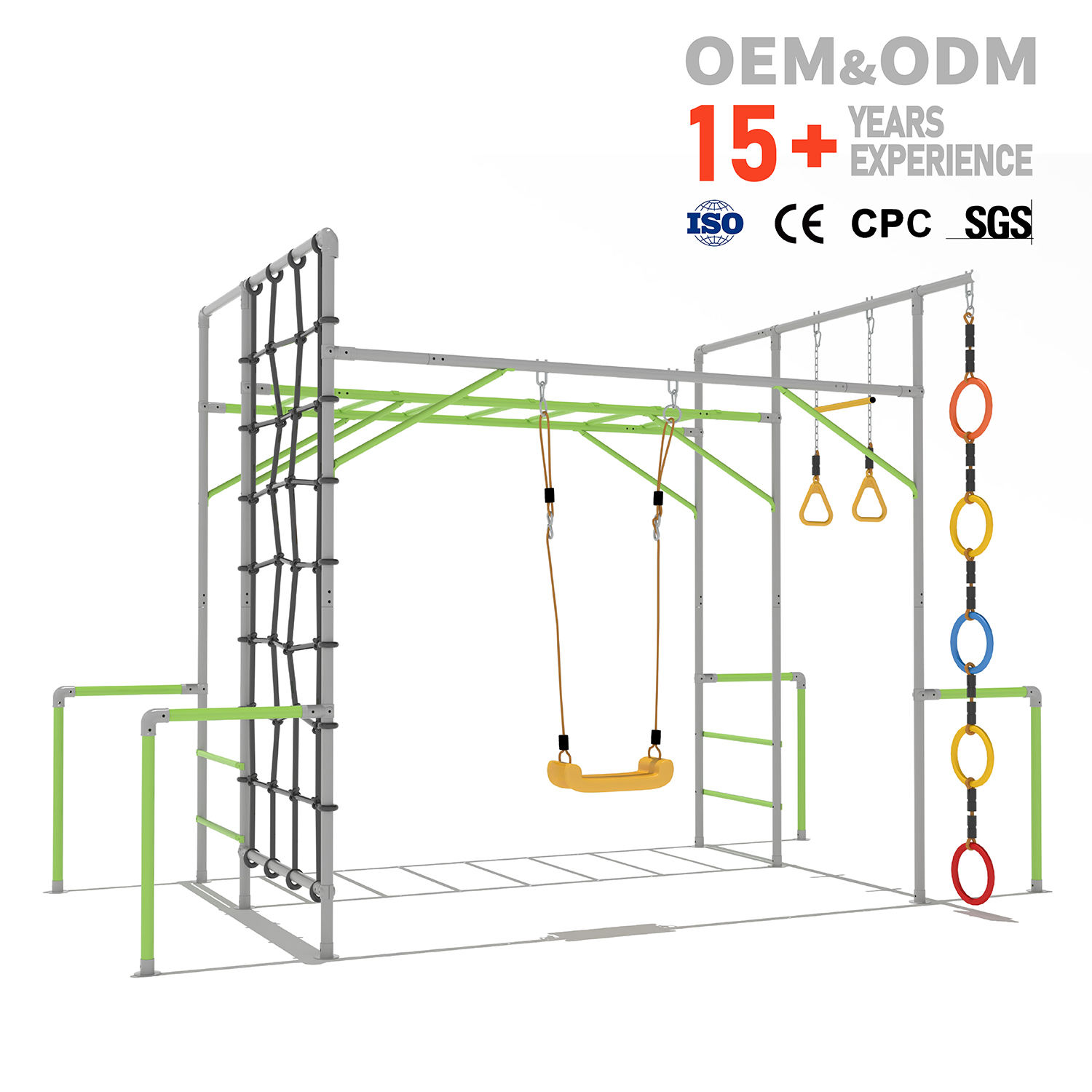 Rozrywka dla dzieci: zestaw do – Kids Outdoor Climbing Frame recenzja i cena